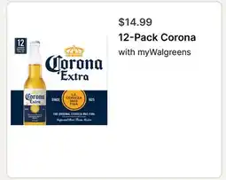 Walgreens 12-Pack Corona offer