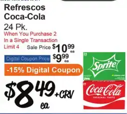 El Super Fresh Refrescos Coca-Cola offer