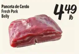 El Super Fresh Panceta de Cerdo / Fresh Pork Belly offer
