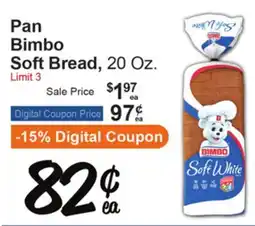 El Super Fresh Pan Bimbo Soft Bread offer