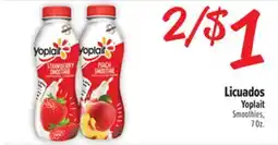 El Super Fresh Licuados Yoplait Smoothies offer