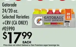 Smart & Final Gatorade offer
