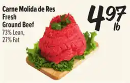 El Super Fresh Carne Molida de Res Fresh Ground Beef offer