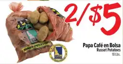 El Super Fresh Papa Café en Bolsa / Russet Potatoes offer