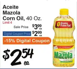 El Super Fresh Aceite Mazola offer
