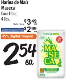 El Super Fresh Maseca Harina de Maíz / Corn Flour offer