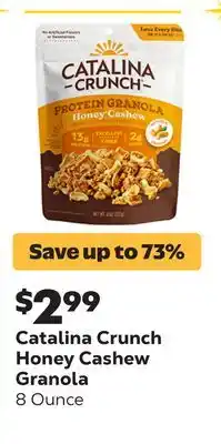 Grocery Outlet Honey Cashew Granola offer