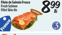 El Super Fresh Filete de Salmon Fresco Fresh Salmon Fillet Skin-On offer