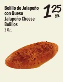 El Super Fresh Bolillo de Jalapeño con / Queso Jalapeño Cheese Bolillos offer