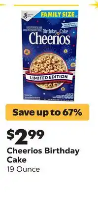 Grocery Outlet Birthday Cake offer