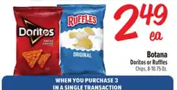 El Super Fresh Botana Doritos or Ruffles offer