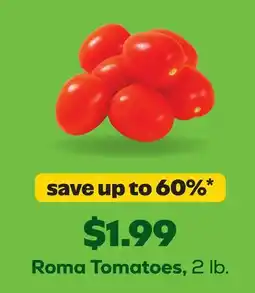 Grocery Outlet Roma Tomatoes offer