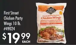 Smart & Final First Street Chicken Party Wings offer