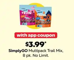 Grocery Outlet SimplyGO Multipack Trail Mix offer