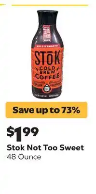 Grocery Outlet Not Too Sweet offer