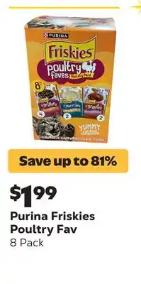 Grocery Outlet Friskies Poultry Fav offer
