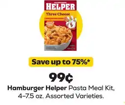 Grocery Outlet Hamburger Helper Pasta Meal Kit offer