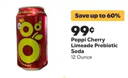 Grocery Outlet Cherry Limeade Prebiotic Soda offer
