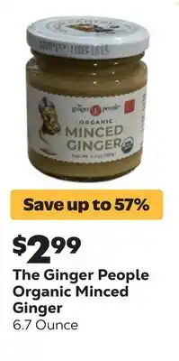 Grocery Outlet Organic Minced Ginger offer