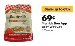 Grocery Outlet Bon App Beef Wet Cat offer