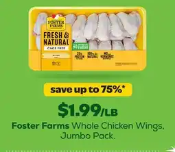 Grocery Outlet Foster Farms Whole Chicken Wings offer