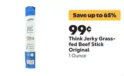 Grocery Outlet Grass-fed Beef Stick Original offer