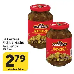Albertsons La Costeña Pickled Nacho Jalapeños offer