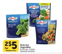 Albertsons Birds Eye Vegetables offer