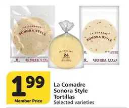 Albertsons La Comadre Sonora Style Tortillas offer