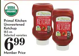 Pavilions Primal Kitchen Unsweetened Ketchup offer