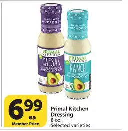 Albertsons Primal Kitchen Dressing offer
