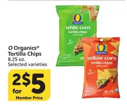 Vons O Organics Tortilla Chips offer