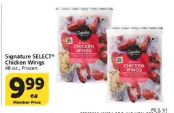 Vons Signature SELECT Chicken Wings offer