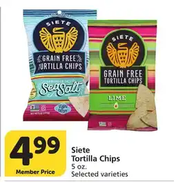 Vons Siete Tortilla Chips offer