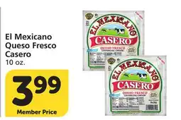 Vons El Mexicano Queso Fresco Casero offer