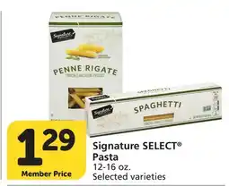 Vons Signature SELECT Pasta offer