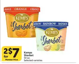 Vons Kemps Sherbet offer