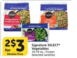 Vons Signature SELECT Vegetables offer