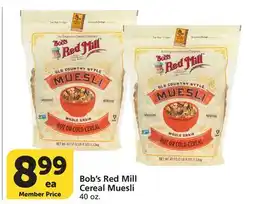 Vons Bob's Red Mill Cereal Muesli offer