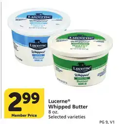 Vons Lucerne Whipped Butter offer