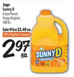 El Super Jugo Sunny D offer