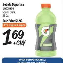 El Super Gatorade Bebida Deportiva offer