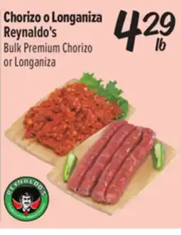 El Super Chorizo o Longaniza Reynaldo's offer