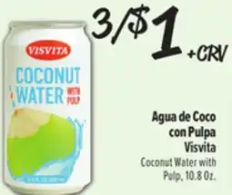 El Super Agua de Coco con Pulpa Visvita offer