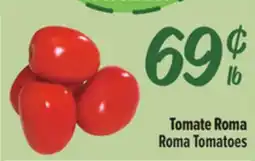El Super Tomate Roma / Roma Tomatoes offer