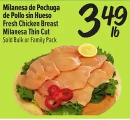 El Super Milanesa de Pechuga de Pollo sin Hueso / Fresh Chicken Breast Milanesa Thin Cut offer