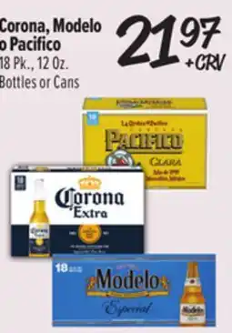 El Super Corona, Modelo o Pacifico offer