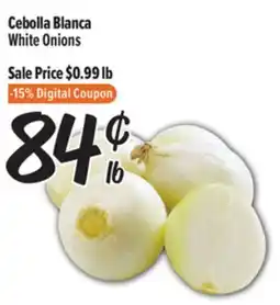 El Super Cebolla Blanca / White Onions offer