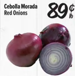 El Super Cebolla Morada / Red Onions offer