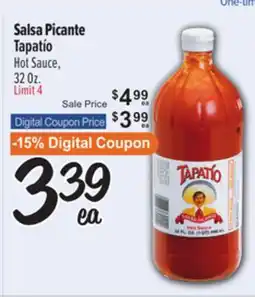 El Super Salsa Picante Tapatío offer